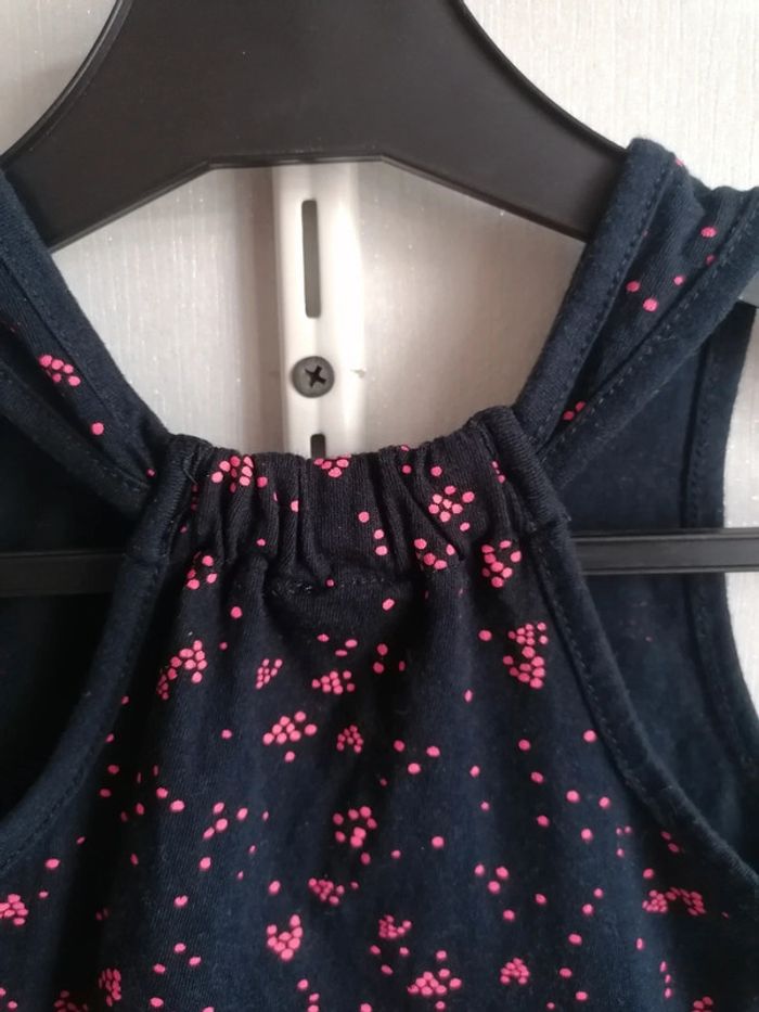 Tee-shirt marine noir 4ans Kiabi - photo numéro 2