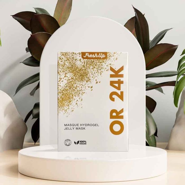Masque Hydratant pour le Visage Gelée d’Or 24K Teint Divin - photo numéro 3