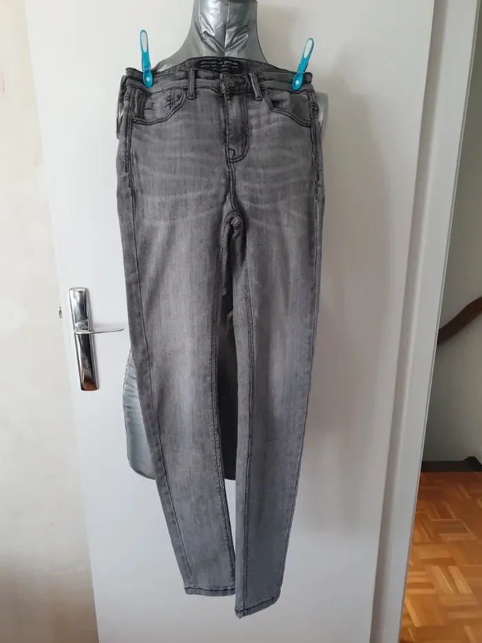 Jeans skinny taille haute
