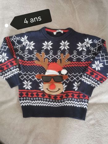 Pull de Noël 4 ans