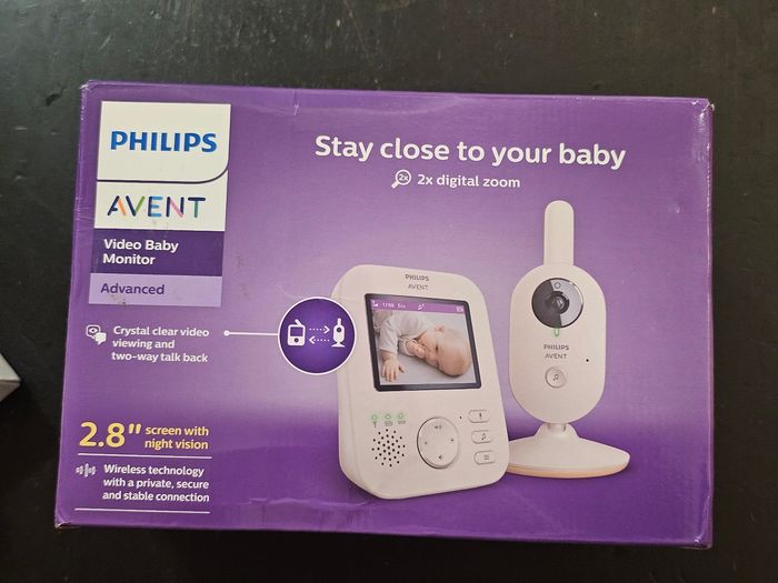 babyphone vidéo Philips Avent neuf