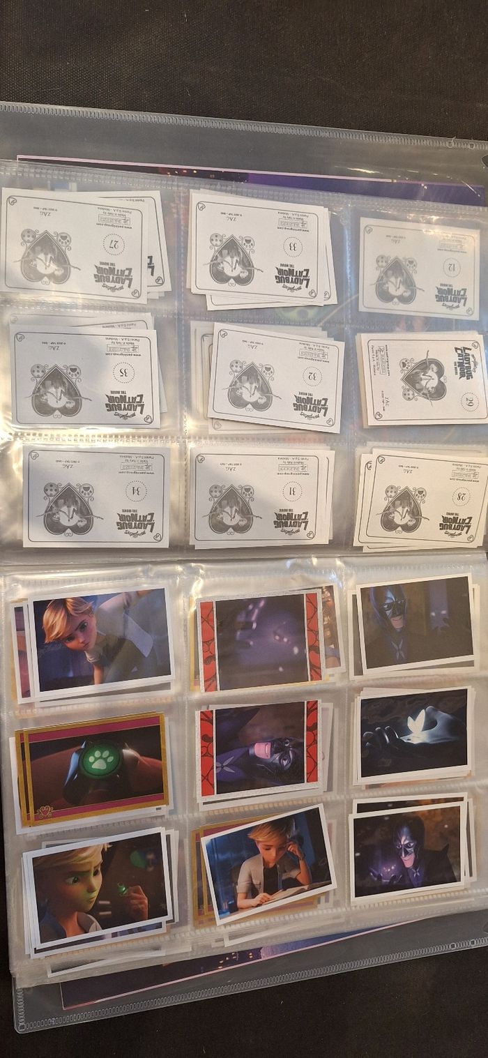 Collection stickers miraculous film neufs - photo numéro 6