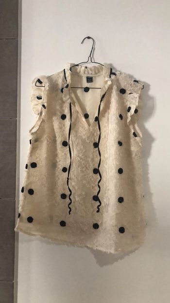 Blouse Shein (noir), M / 38 / 10