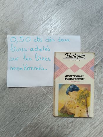 Livre Harlequin série club