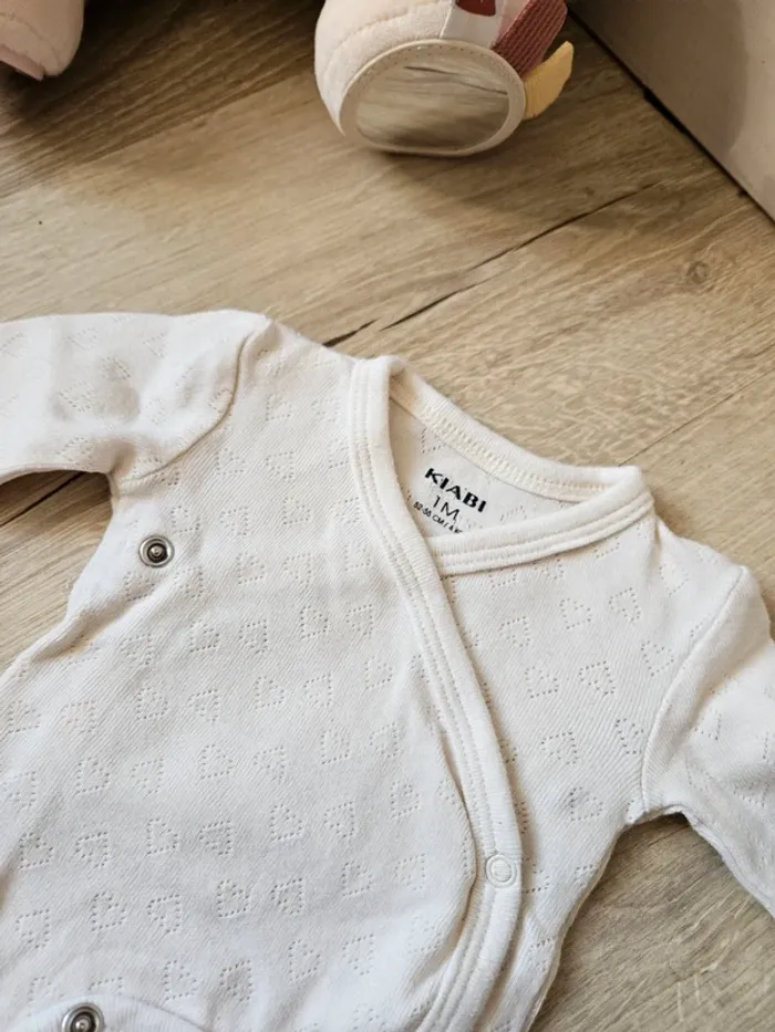 Lot de bodies Évolutif 1 mois Kiabi - photo numéro 2