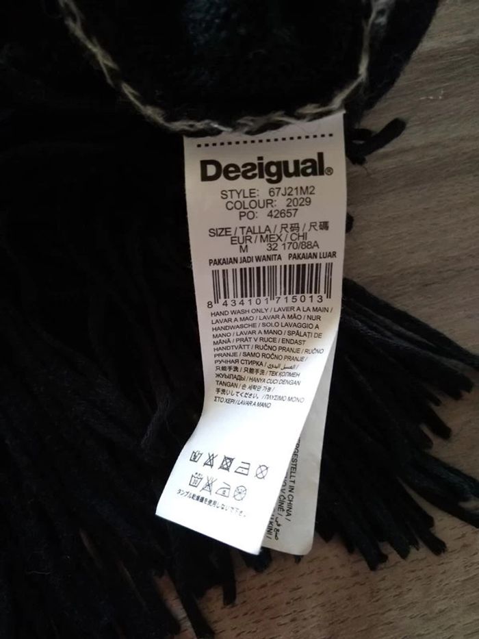 Pull à col roulé Desigual M - photo numéro 10