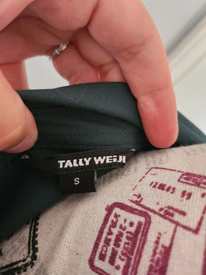 Superbe blouse Kaki de taille 36 et de marque Tally Weijl - photo numéro 5