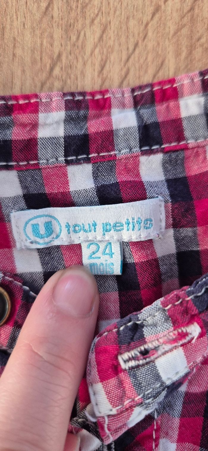 Chemise u tout petit rouge - photo numéro 3