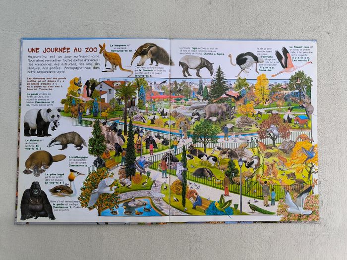 Livre Observe les animaux du zoo Piccolia - photo numéro 4