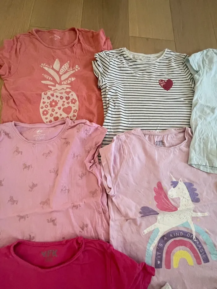 Lot t shirt 10 and - photo numéro 3