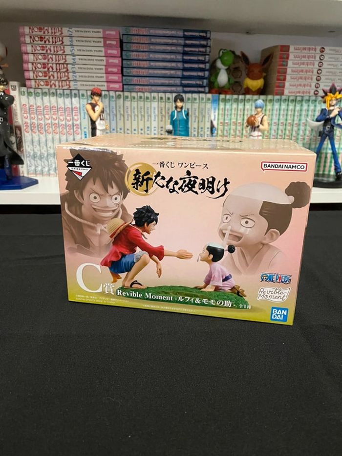 Figurine One Piece - Ichiban Kuji - Revible Moment - Lot C - Luffy & Momomo