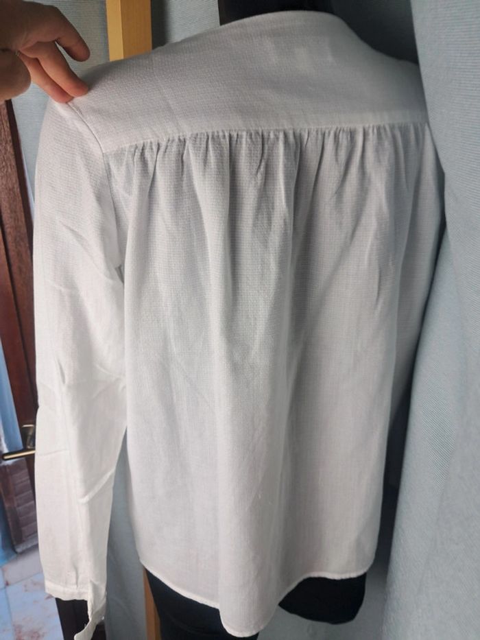 Balzac blouse été blanc T.36/38 en tbe - photo numéro 8