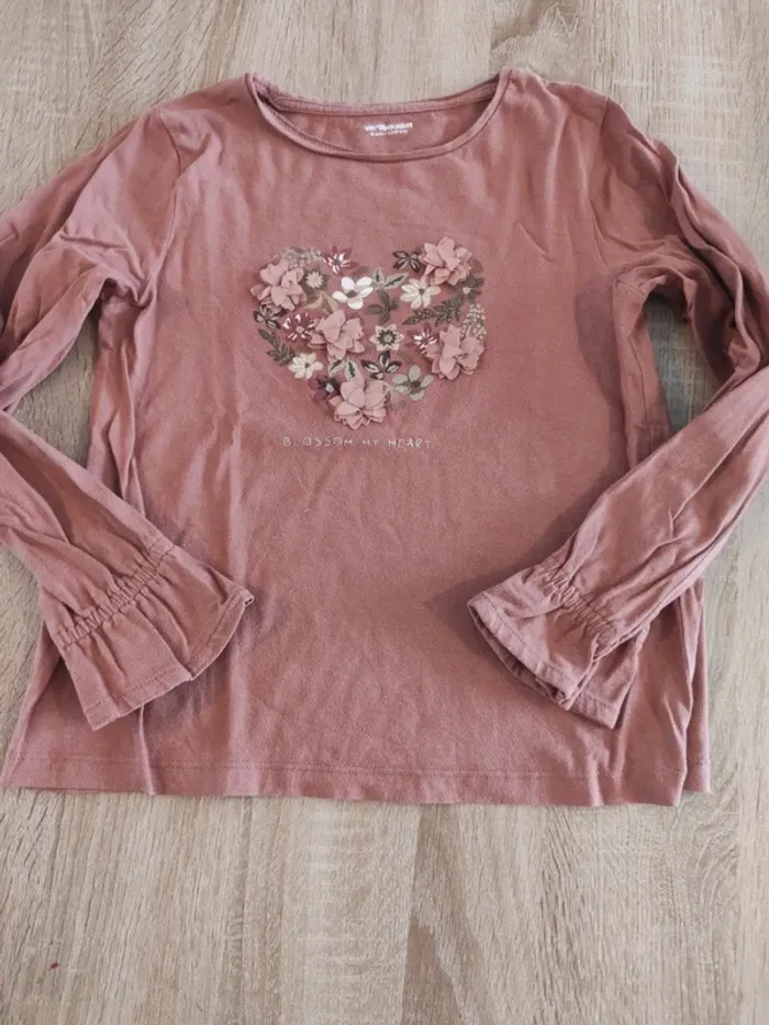 Tee shirt fille Vertbaudet