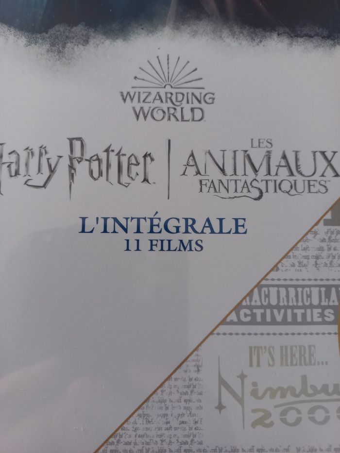 Collection intégrale 11 films dvd harry potter animaux fantastiques + puzzle 3d poudlard - photo numéro 2