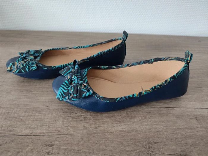 Ballerines bleu marine pointure 34 Gémo - photo numéro 4