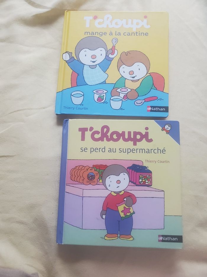 2 livres t'choupi