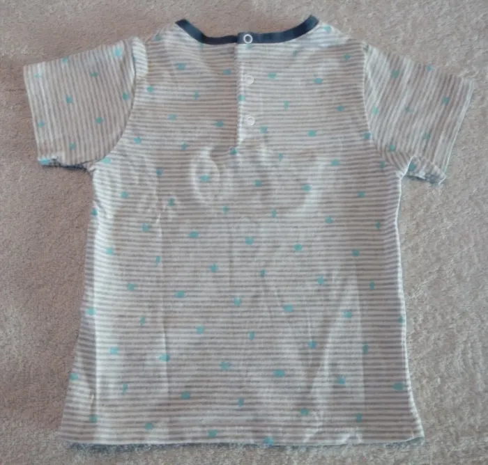 Tee-shirt Obaïbi 18 mois (réf perso G11)(familleac72) - photo numéro 2