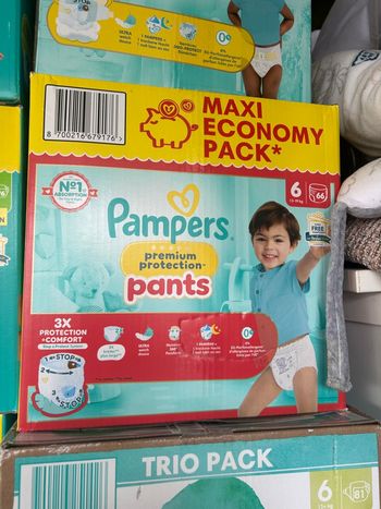 Maxi pack Pampers premium protection pants t6