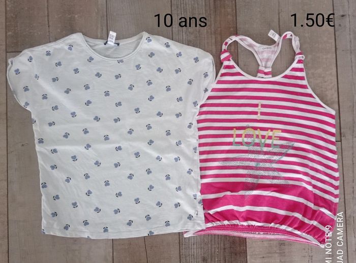 Lot de 2 articles 10 ans fille