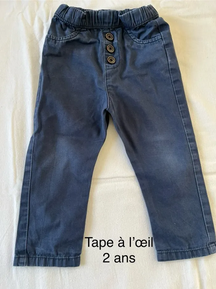 Pantalon tape à l’œil 2 ans