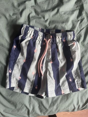 Short de bain rayures