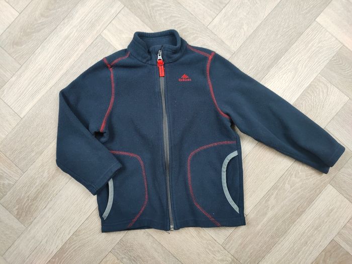 Lot de 2 gilets zippé polaire 4 ans - photo numéro 2