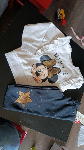 Ensemble molletonné disney