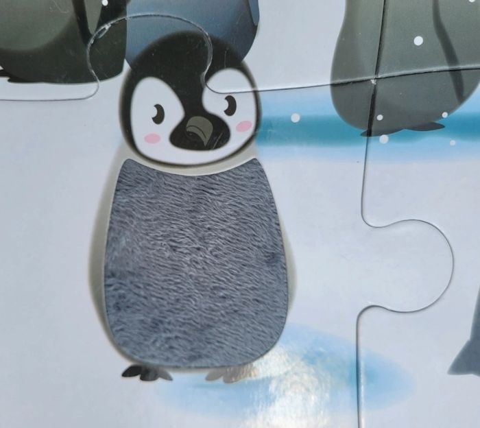 Puzzle tactile Janod 🐧 La Banquise 🐋 20 pièces - photo numéro 6