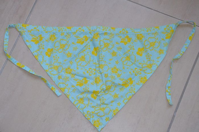 Fichu turquoise