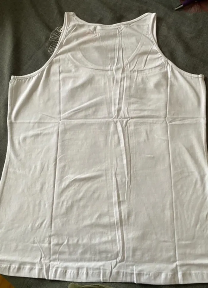 Débardeur femme blanc 42 - photo numéro 4