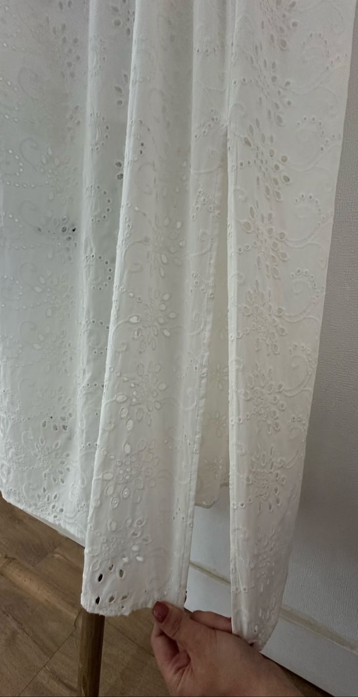 Robe longue broderie anglaise - photo numéro 7