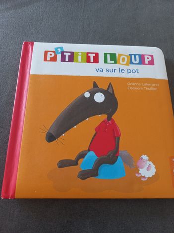 Livre p'tit loup va sur le pot