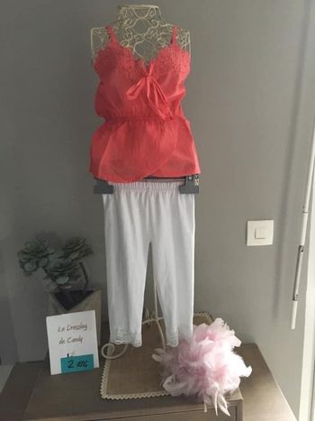 Ensemble legging et blouse top fille 24 mois