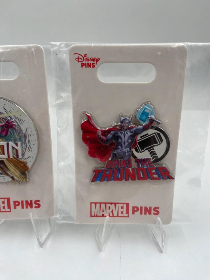 Lot 3 Pins Marvel Officiels - Hulk, Vision, Thor - Disney Collectible - photo numéro 4