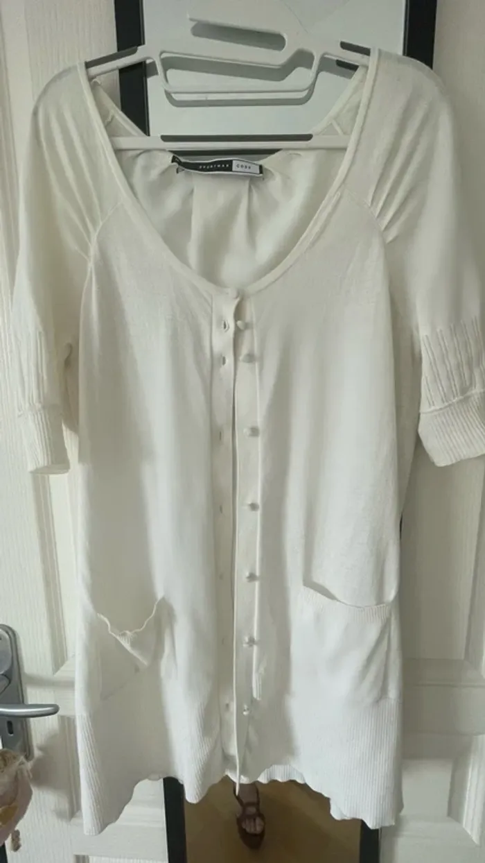 Cardigan Blanc - photo numéro 3