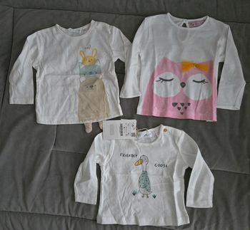 Lot de tee-shirt