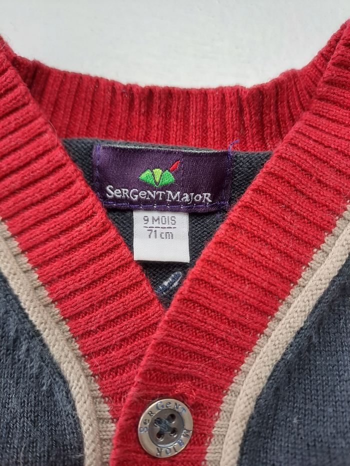 Gilet sergent major 9 mois - photo numéro 3