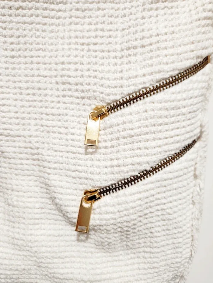 Veste blanche Zara Woman Taille S - photo numéro 3