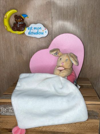 NAT153 doudou lapin 🐰 babynat