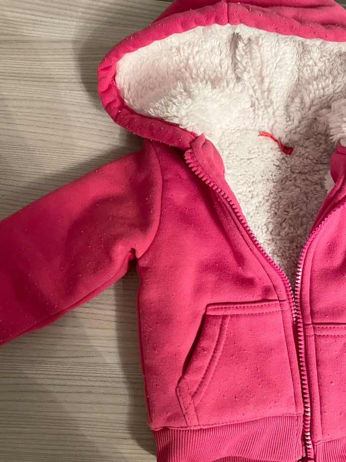 Veste polaire rose fuchsia - photo numéro 4