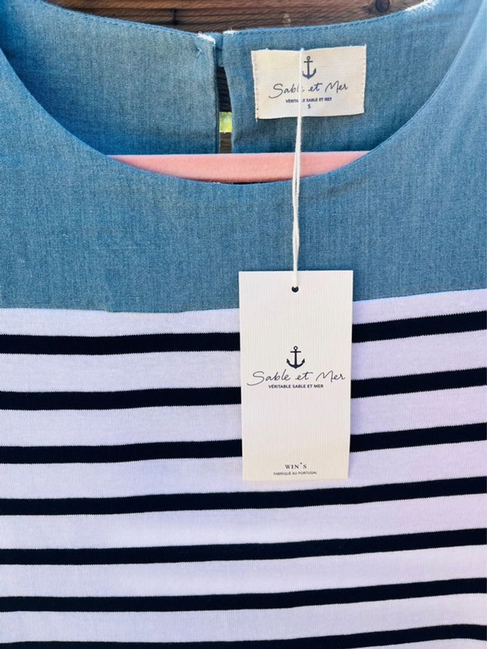 Robe marinière - Taille S - photo numéro 7