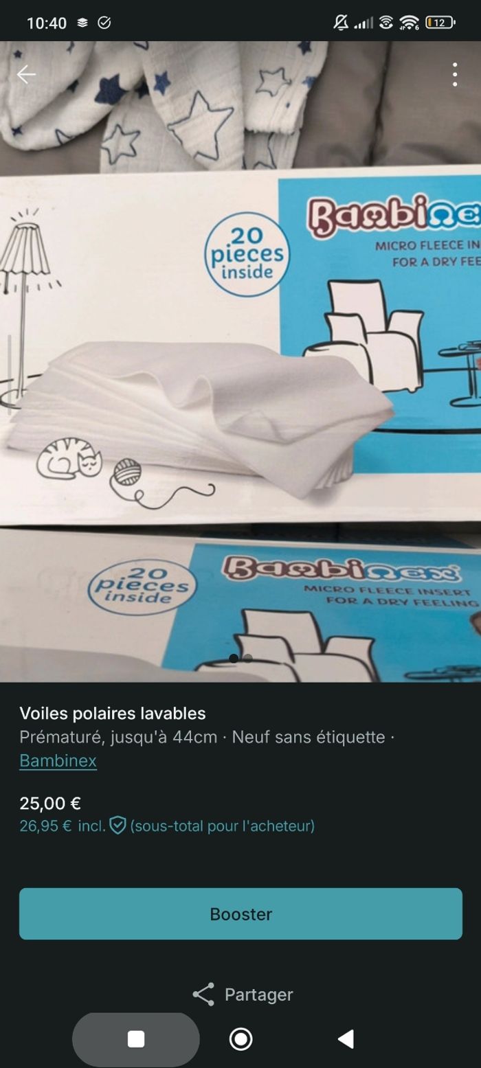 Lot couches lavables - photo numéro 3