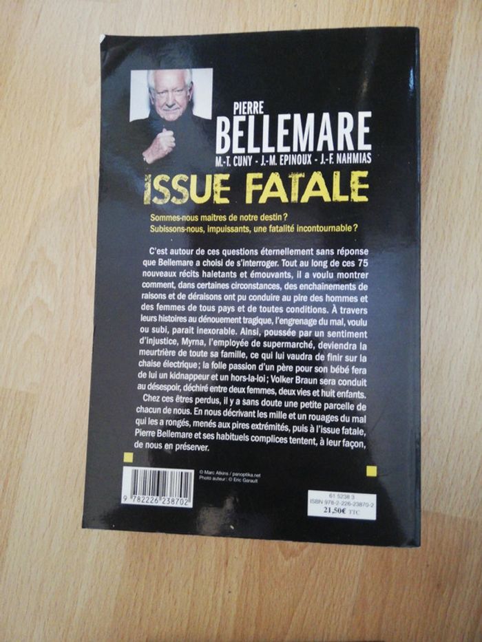 Livre issue fatale - photo numéro 2