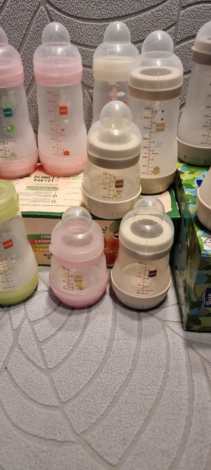 Biberons mam à l'unité ou en lot 260ml 160ml 130ml - photo numéro 5