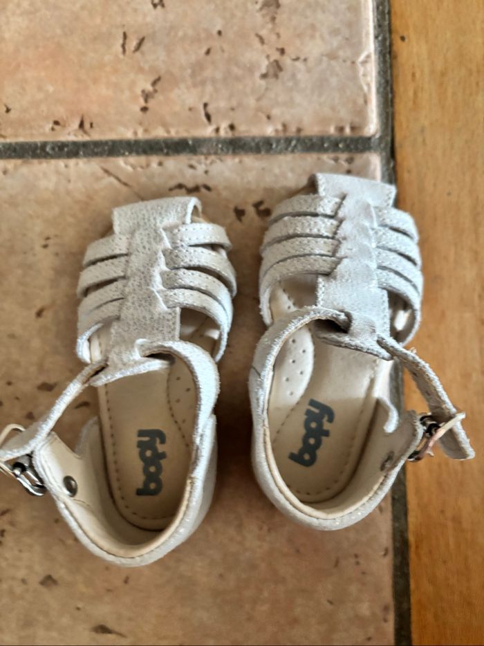Sandales fille cuir 19 - photo numéro 2