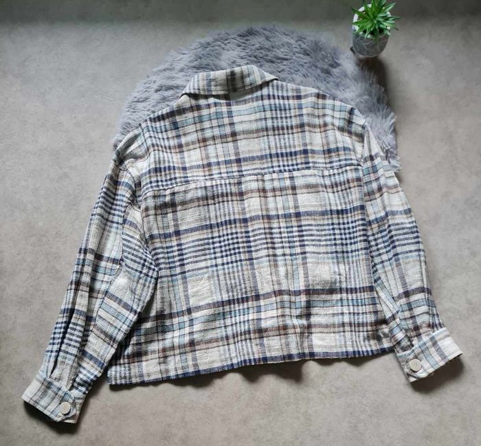 chemise à carreaux Zara femme taille L / 40 - photo numéro 10
