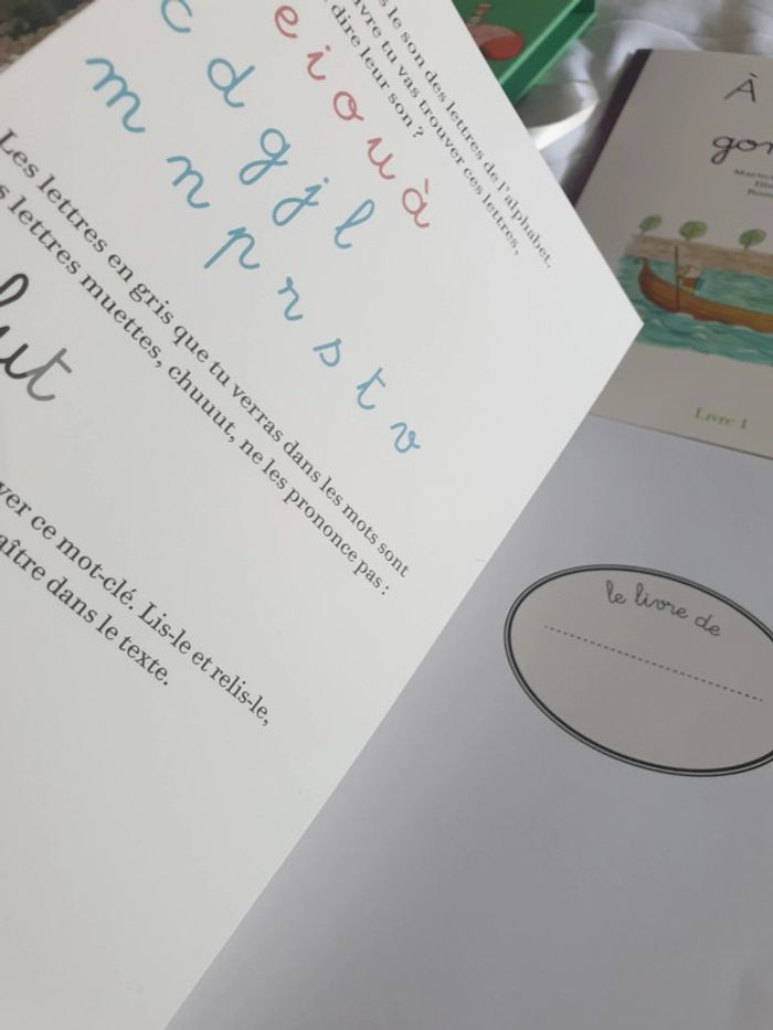 6 livres Premiers livres lire seul Montessori - photo numéro 4