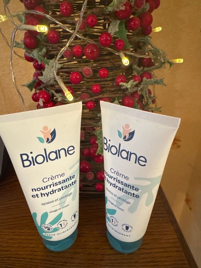 Crème nourrissante visage et corps biolane