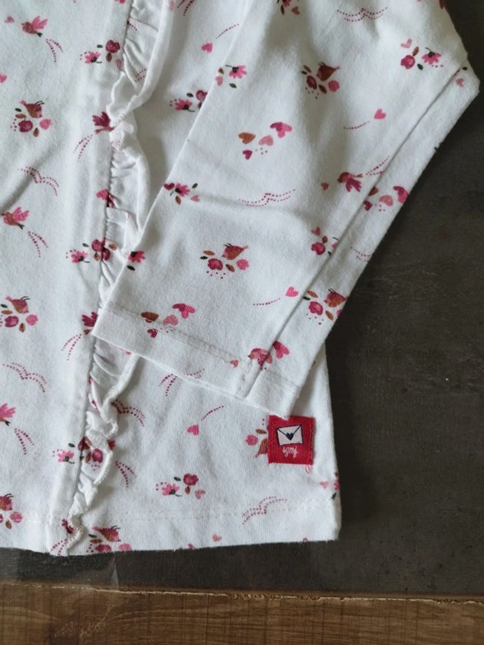 Haut manches longues détail volants - photo numéro 3