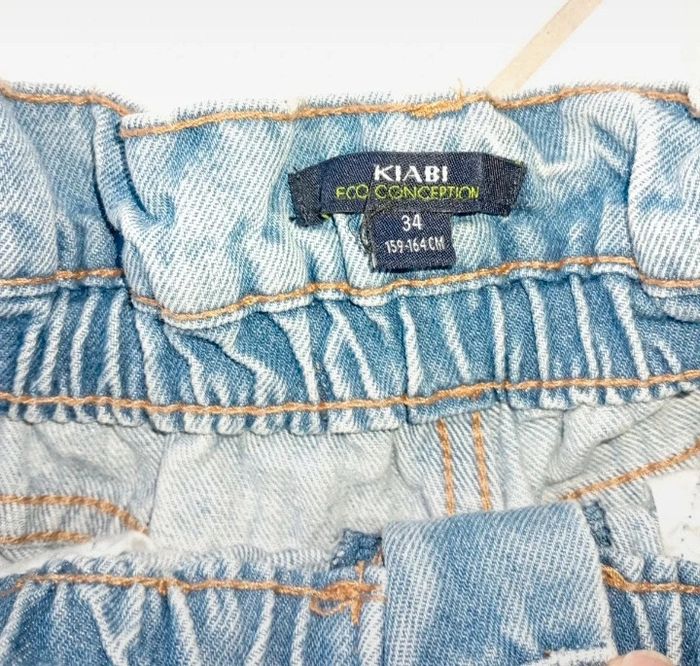 Jean mom Kiabi taille 34 - photo numéro 3